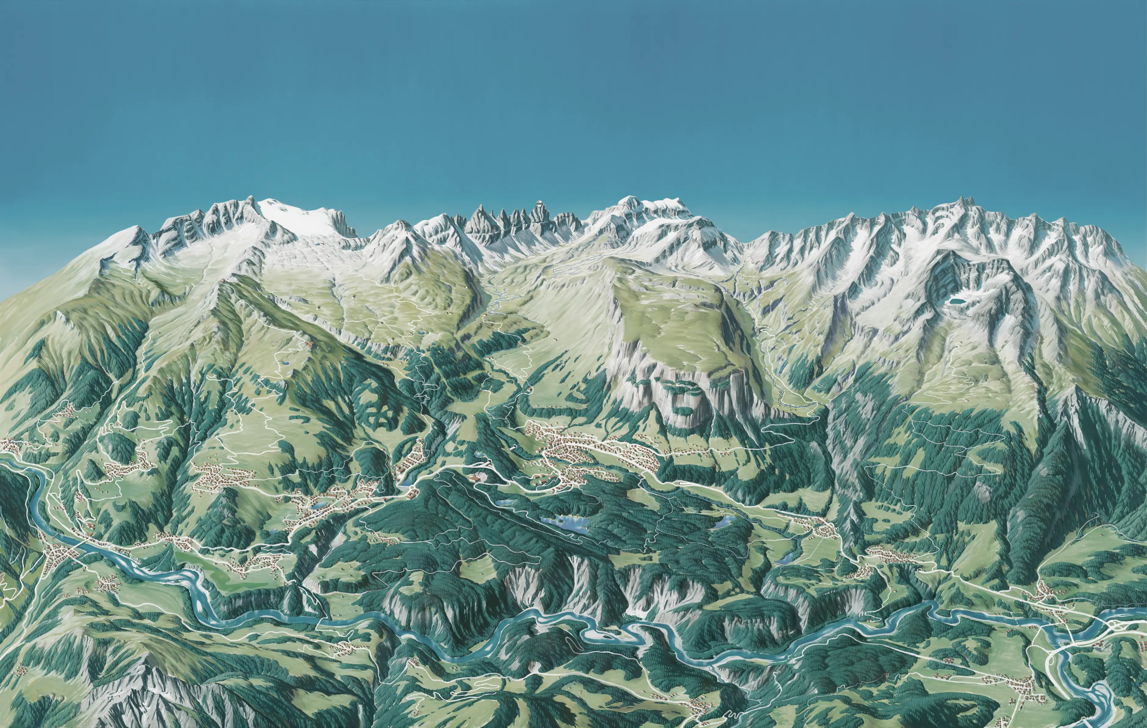 The illustrated LAAX summer map